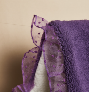Heritage Fur Pet Blanket in Viola